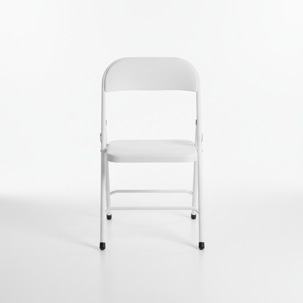 White Folding Chair
