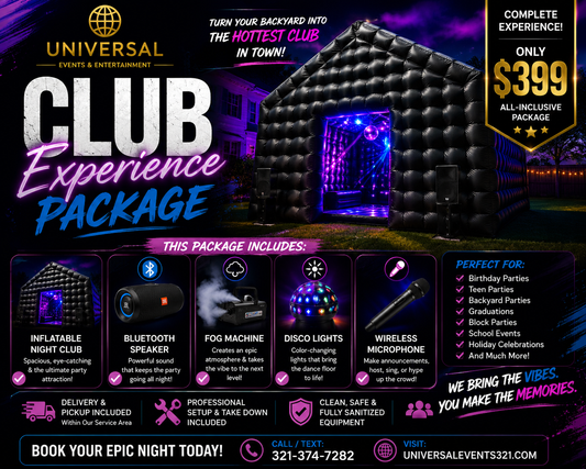 Inflatable Club Party Package