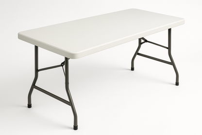 6 foot plastic table