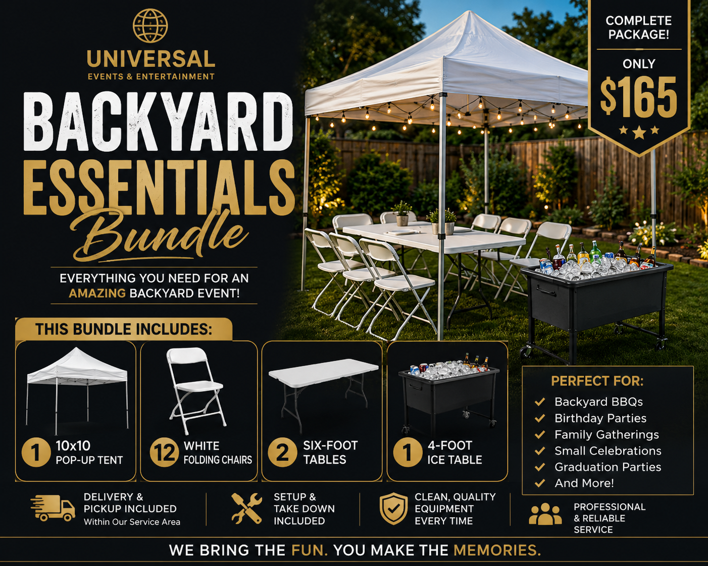 Backyard Essentials Bundle