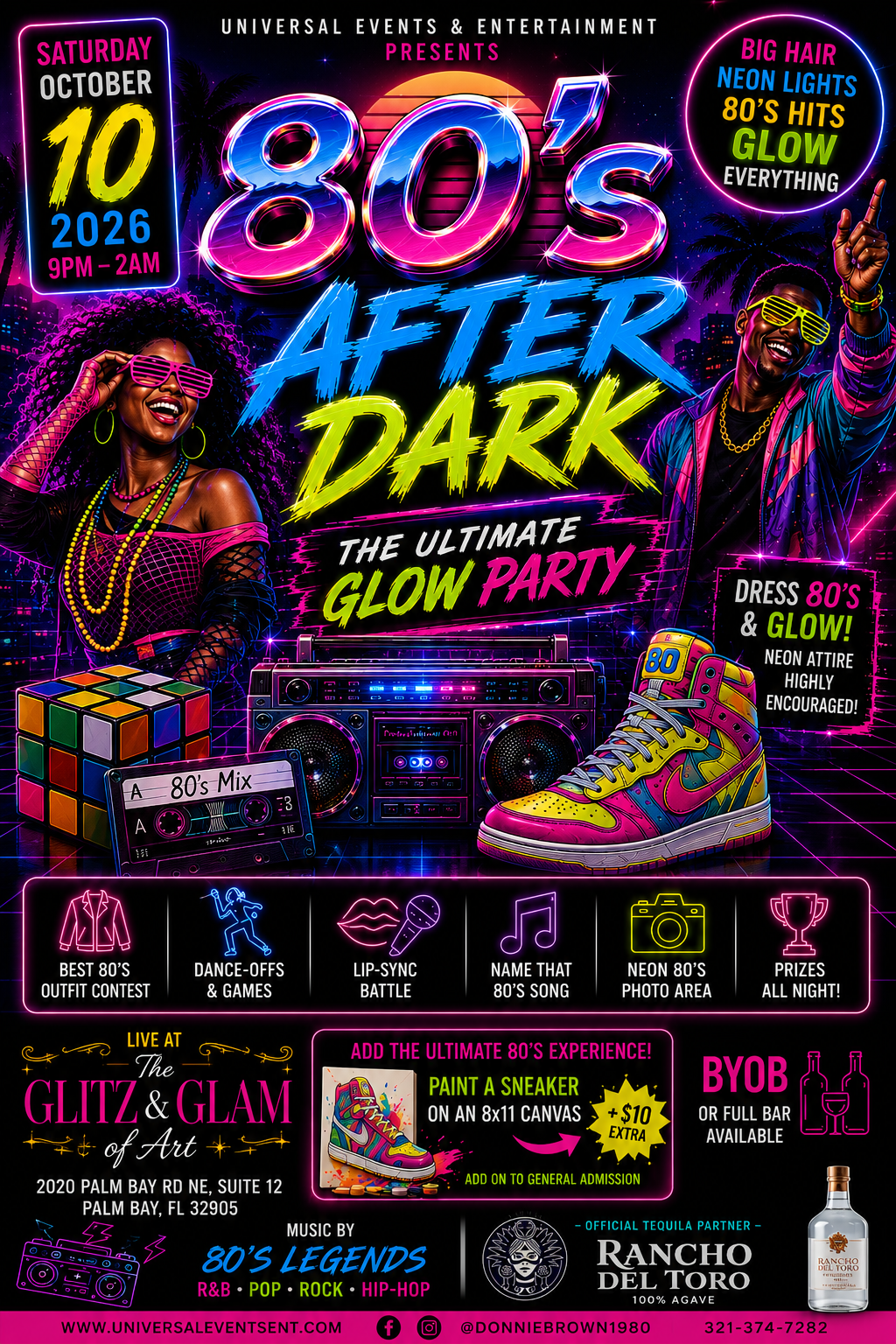 80s Glow Party