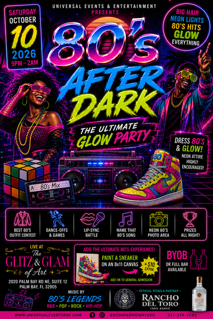 80s Glow Party