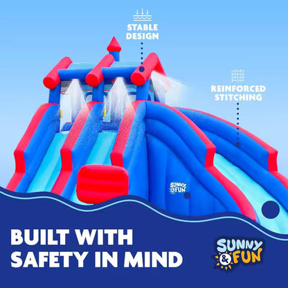 Mega Sport Inflatable Water Slide Park