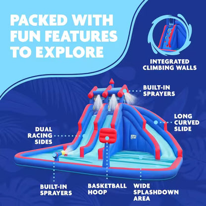 Mega Sport Inflatable Water Slide Park