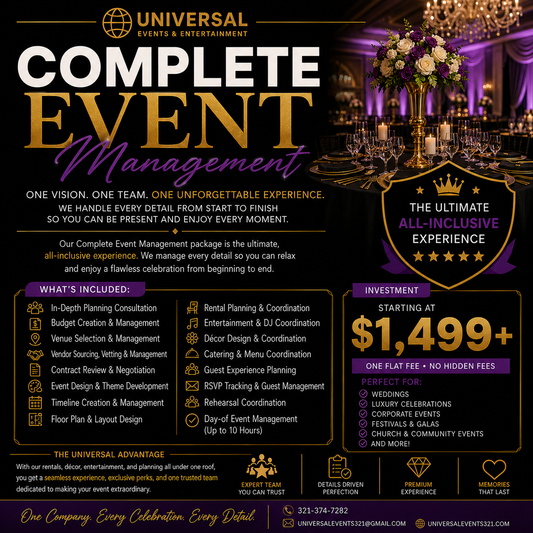 Complete Event Management