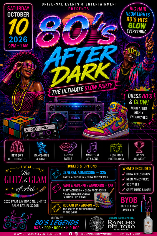 80s Glow Party